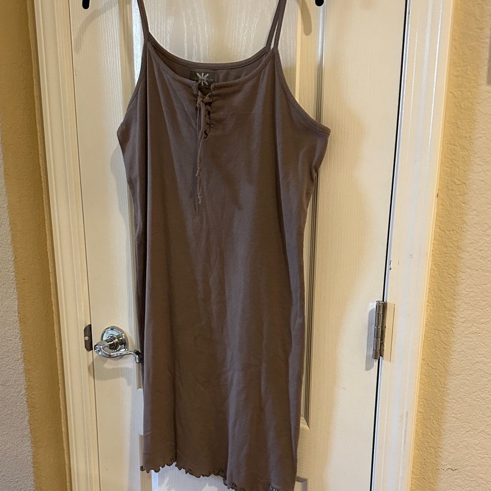 Brown Mini Dress